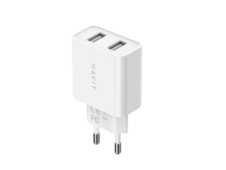 Зарядний пристрій HAVIT HV-ST116 2USB з кабелем Type-C