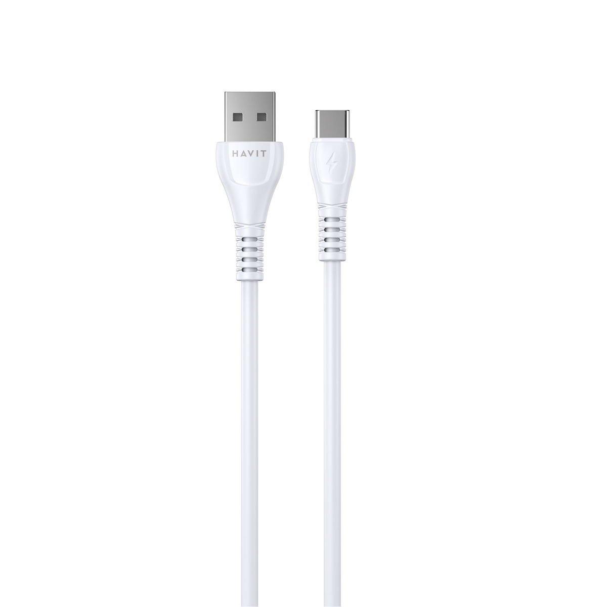 Кабель USB - USB-C HAVIT HV-CB642C 2.1A 1.8м White