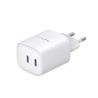 Зарядний пристрій HAVIT UC45 PD45W 2xUSB-C White