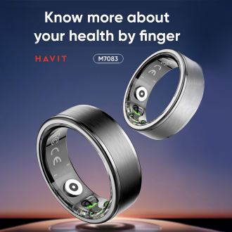 Cмарт кільце HAVIT M7083-12 Bluetooth Black