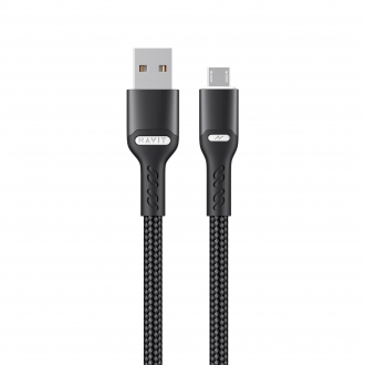 Кабель Micro USB HAVIT HV-CB6215 3A 1м