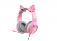 Ігрові навушники з мікрофоном HAVIT HV-H2233d Cat Pink