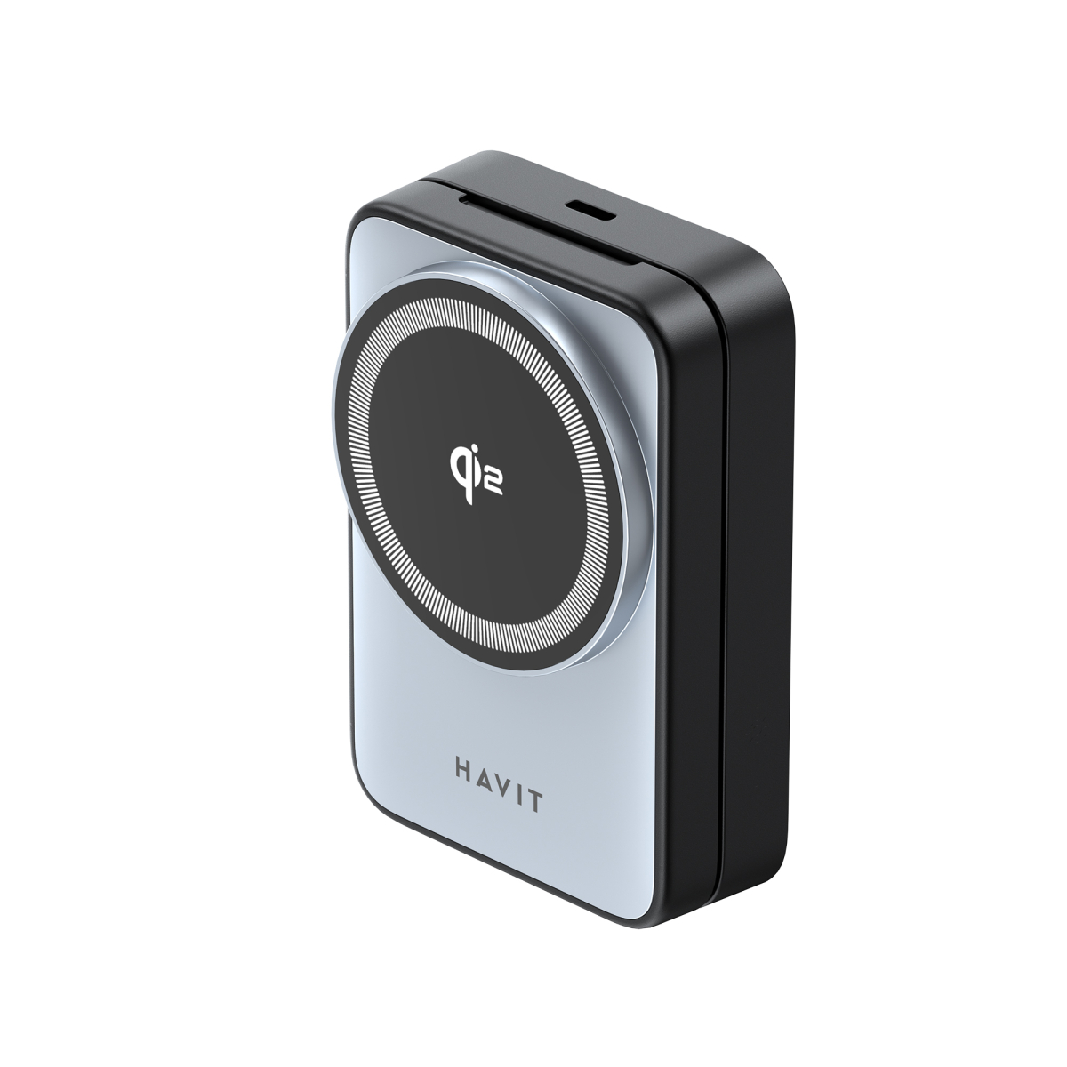 Настільна бездротова зарядка 3в1 HAVIT W3103 15W Gray