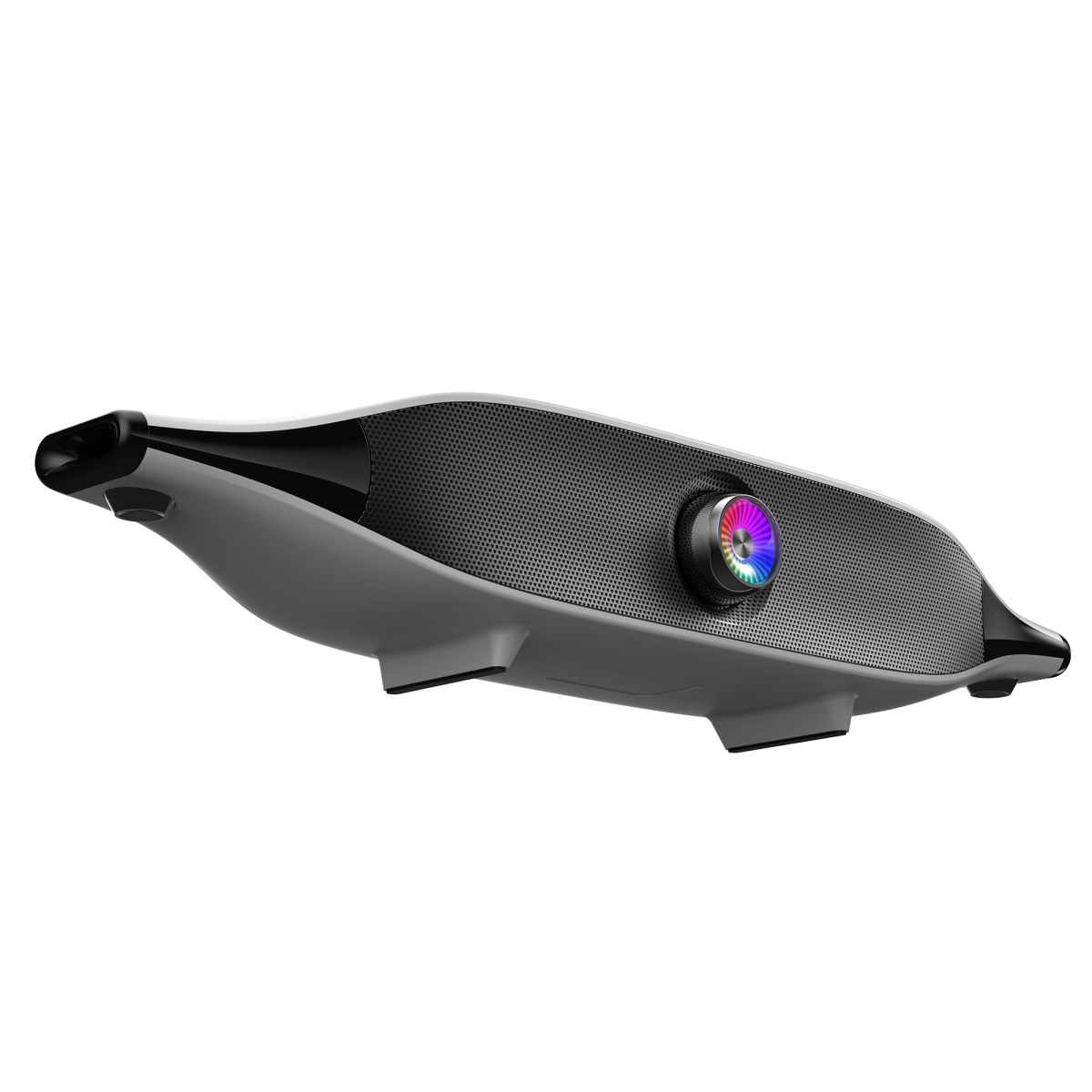 Ігрова колонка SOUNDBAR HAVIT SK218 20W USB+BT RGB White+Black