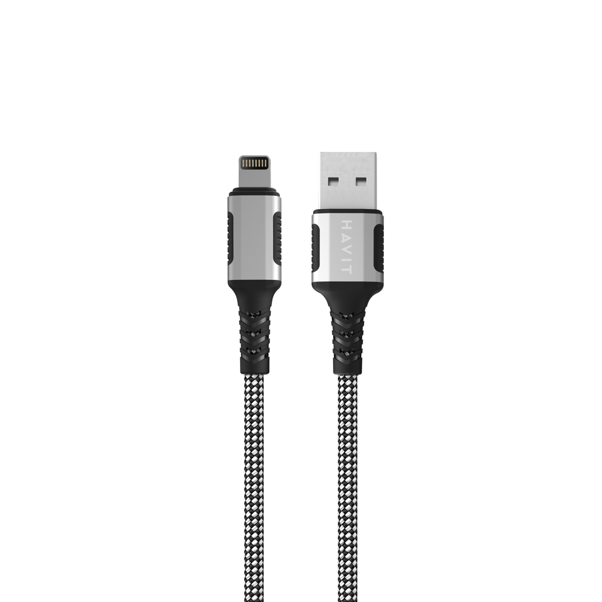Кабель USB - Lightning HAVIT CB6299 2.4A 1м ( магнітний)