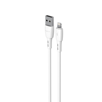 Кабель USB - Lightning HAVIT CB619C-L 2.1A 2м White