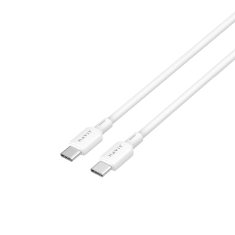 Кабель USB-C - USB-C HAVIT CBX310 PD60W 3A 2м White