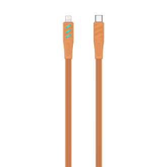 Кабель USB-C - Lightning HAVIT HV-CB6255 PD27W 1м з LED індикатором Orange