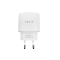 Быстрое зарядное устройство HAVIT HV-UC1016 USB-C 20W 3A White