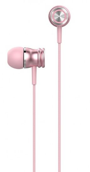 Вакуумні навушники з мікрофоном HAVIT HV-E303P Pink
