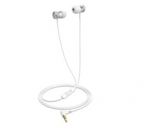 Вакуумні навушники з мікрофоном HAVIT HV-E303P White
