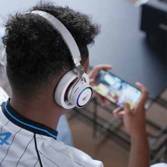 Бездротові ігрові навушники HAVIT Fuxi-H8 White + Gray