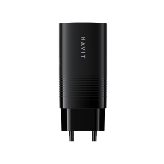 Зарядний пристрій HAVIT UC20 GaN 67W USB-A+2xUSB-C Black