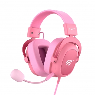 Ігрові навушники з мікрофоном HAVIT HV-H2002D Pink