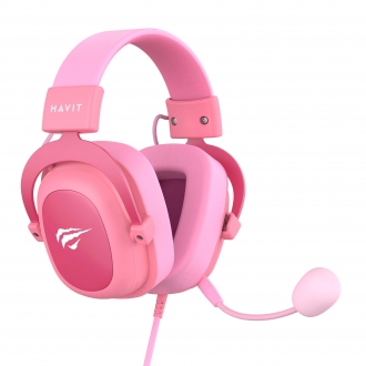 Ігрові навушники з мікрофоном HAVIT HV-H2002D Pink