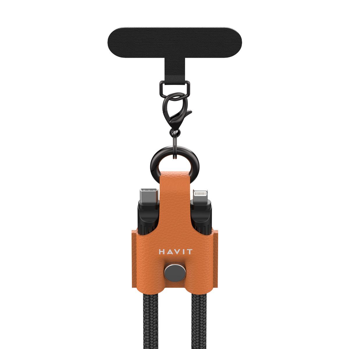 Кабель USB-C - Lightning HAVIT HV-CB6345 PD30W 1.2м