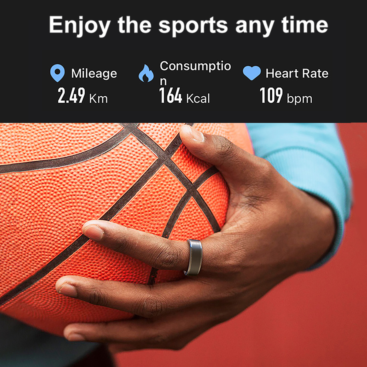 Cмарт кільце HAVIT M7083-12 Bluetooth Black