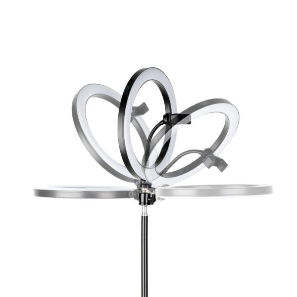 Набір 2в1 Трипод для смартфону + світлодіодне кільце HAVIT HV-ST7012I