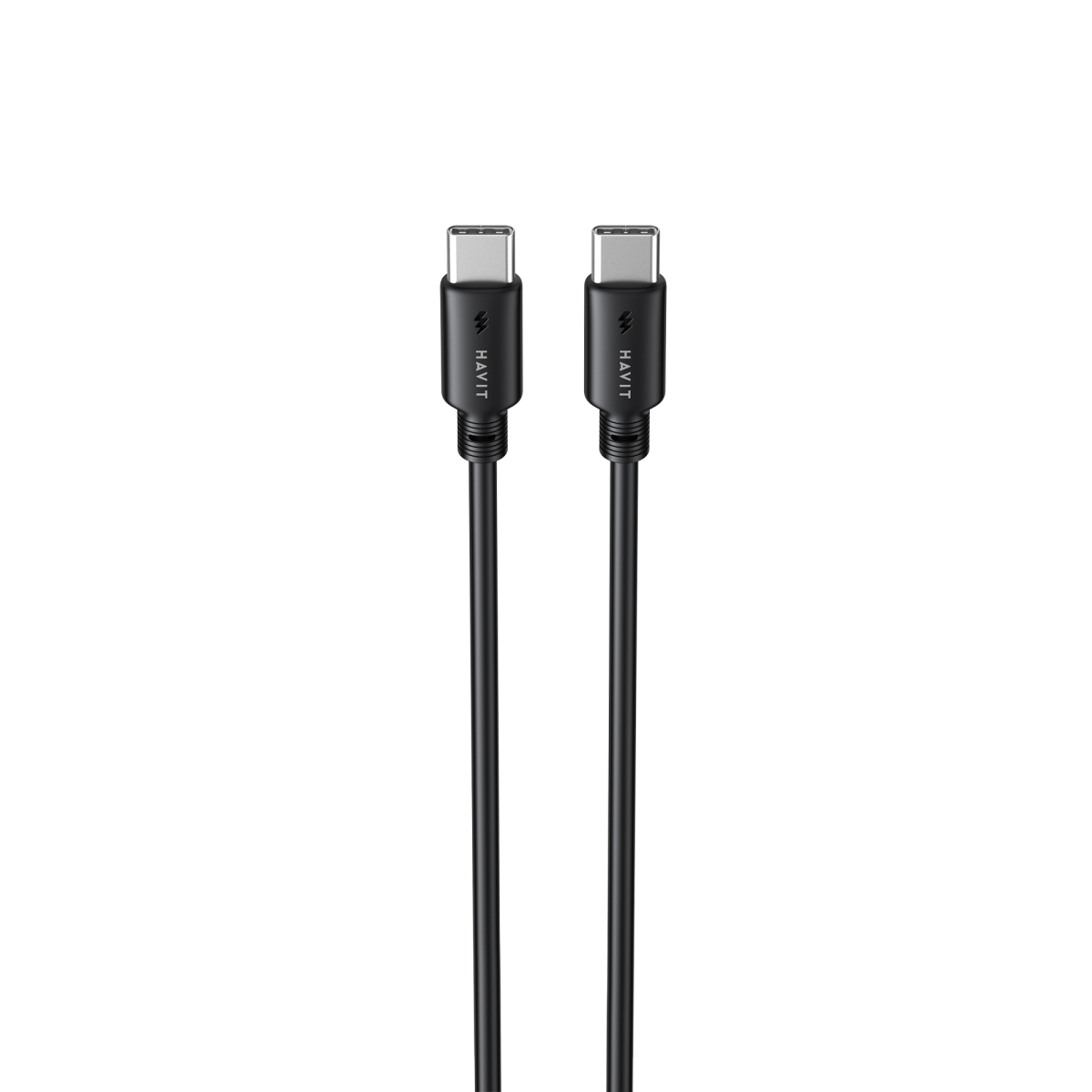 Кабель USB-C - USB-C HAVIT CB303C PD60W 3A 1м Black