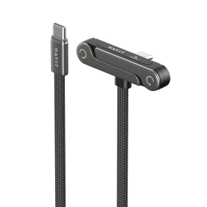 Кабель USB-C - USB-C HAVIT CB6387 PD60W 3A 1.2м з підставкою