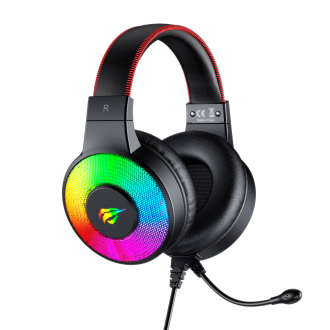 Ігрові навушники з мікрофоном HAVIT HV-H2013d RGB Black