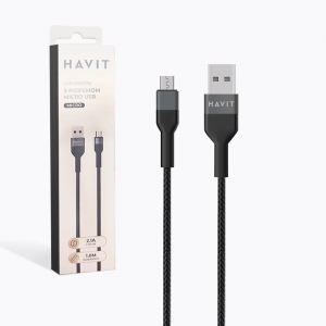 Кабель HAVIT HV-CB621C Micro USB 1м