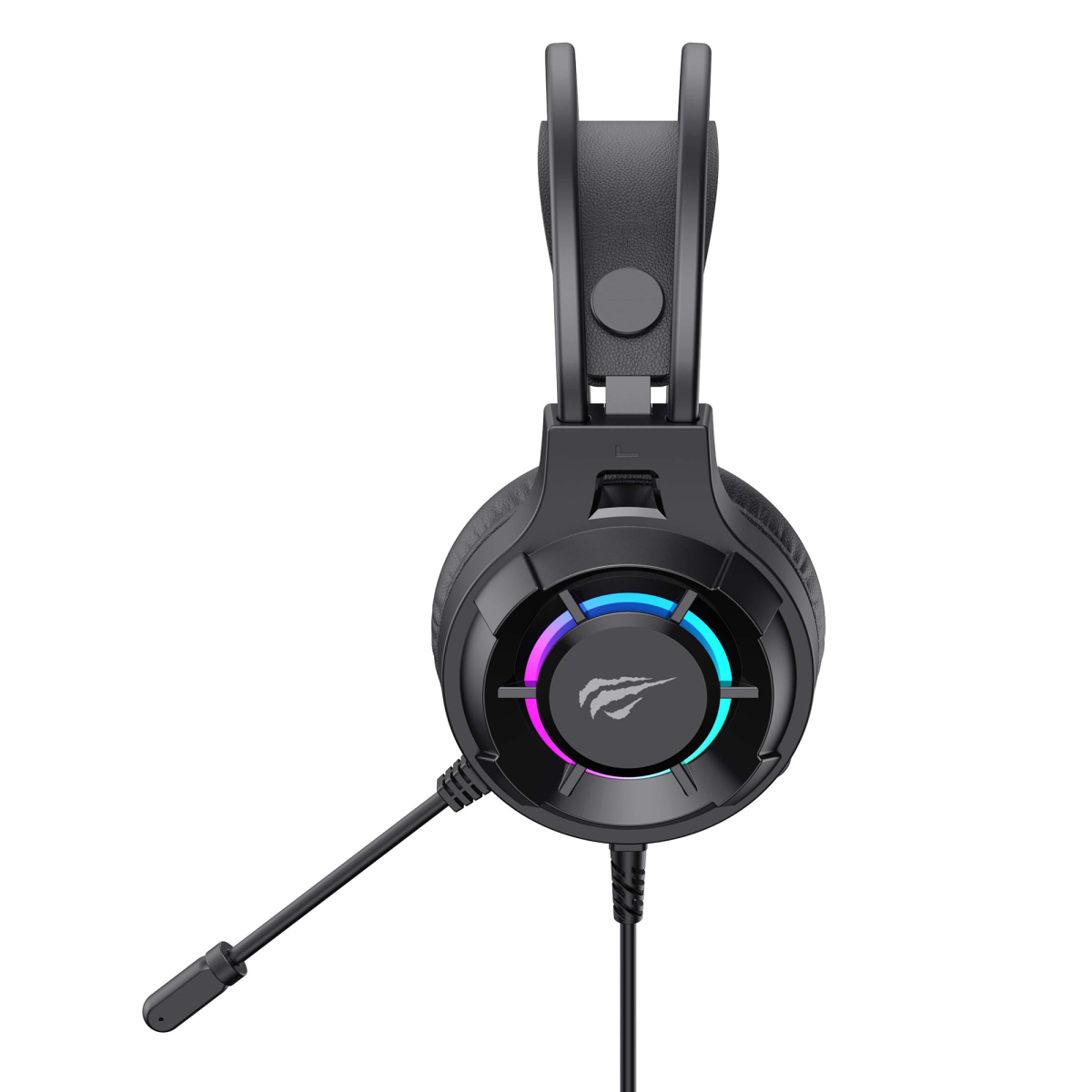 Ігрові навушники з мікрофоном HAVIT H2049d RGB Black