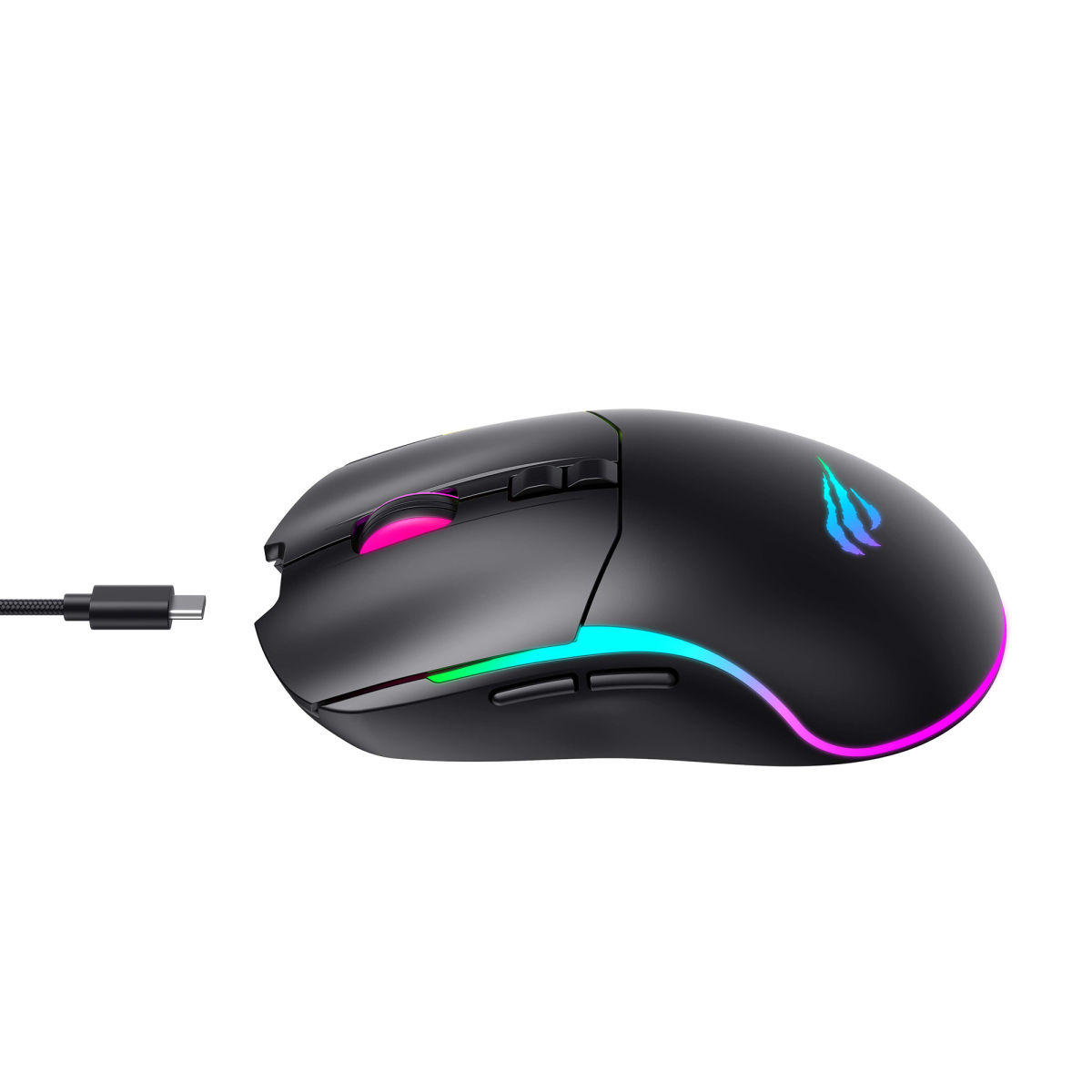 Бездротова миша трьохрежимна HAVIT MS1020WB Black (2.4GHz + BT5.0) Бездротова миша трьохрежимна HAVIT MS1020WB Black (2.4GHz + BT5.0)