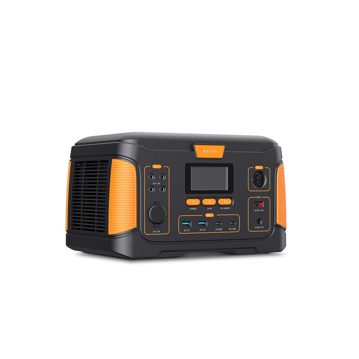 Портативна зарядна станція HAVIT J500 140400mAh 500W Портативна зарядна станція HAVIT J500 140400mAh 500W