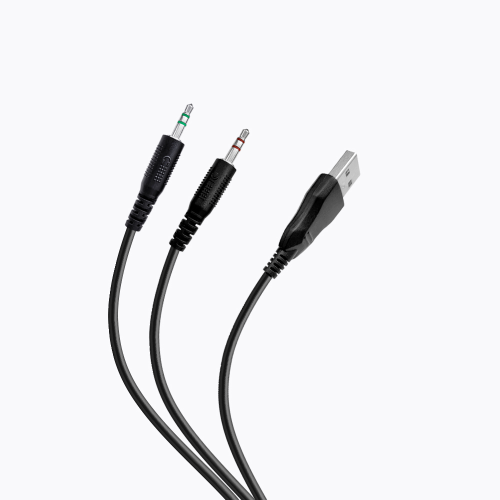 Ігрові навушники з мікрофоном HAVIT HV-H2168d USB + 3.5мм