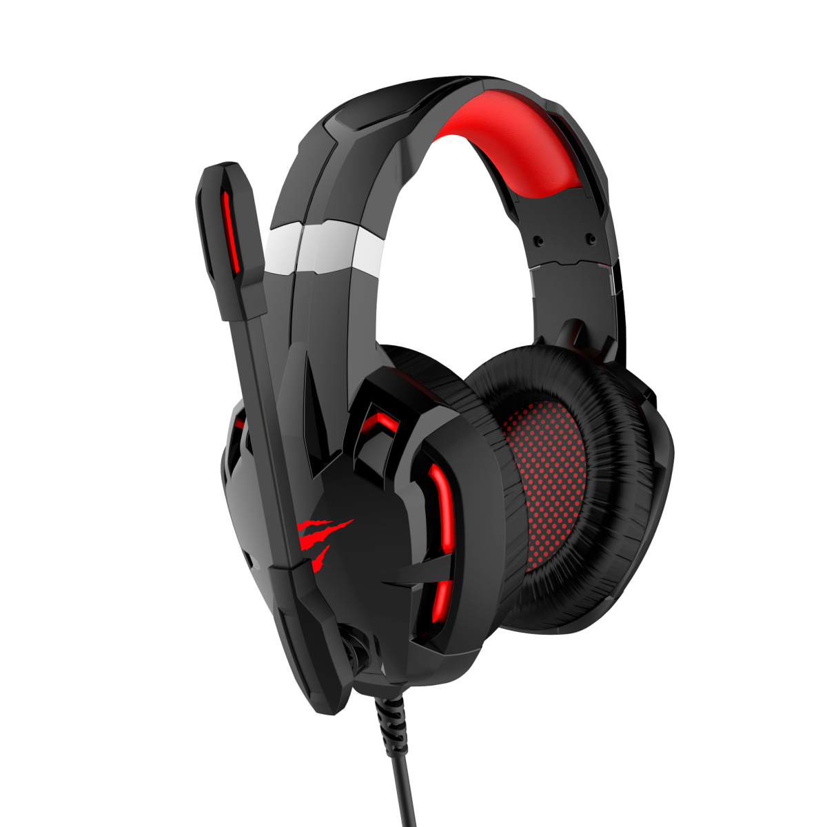 Ігрові навушники з мікрофоном HAVIT HV-H2001U Black/Red