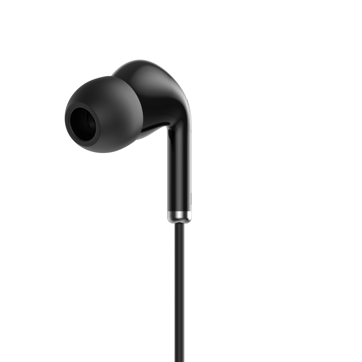 Вакуумні навушники з мікрофоном HAVIT HV-E306P Black