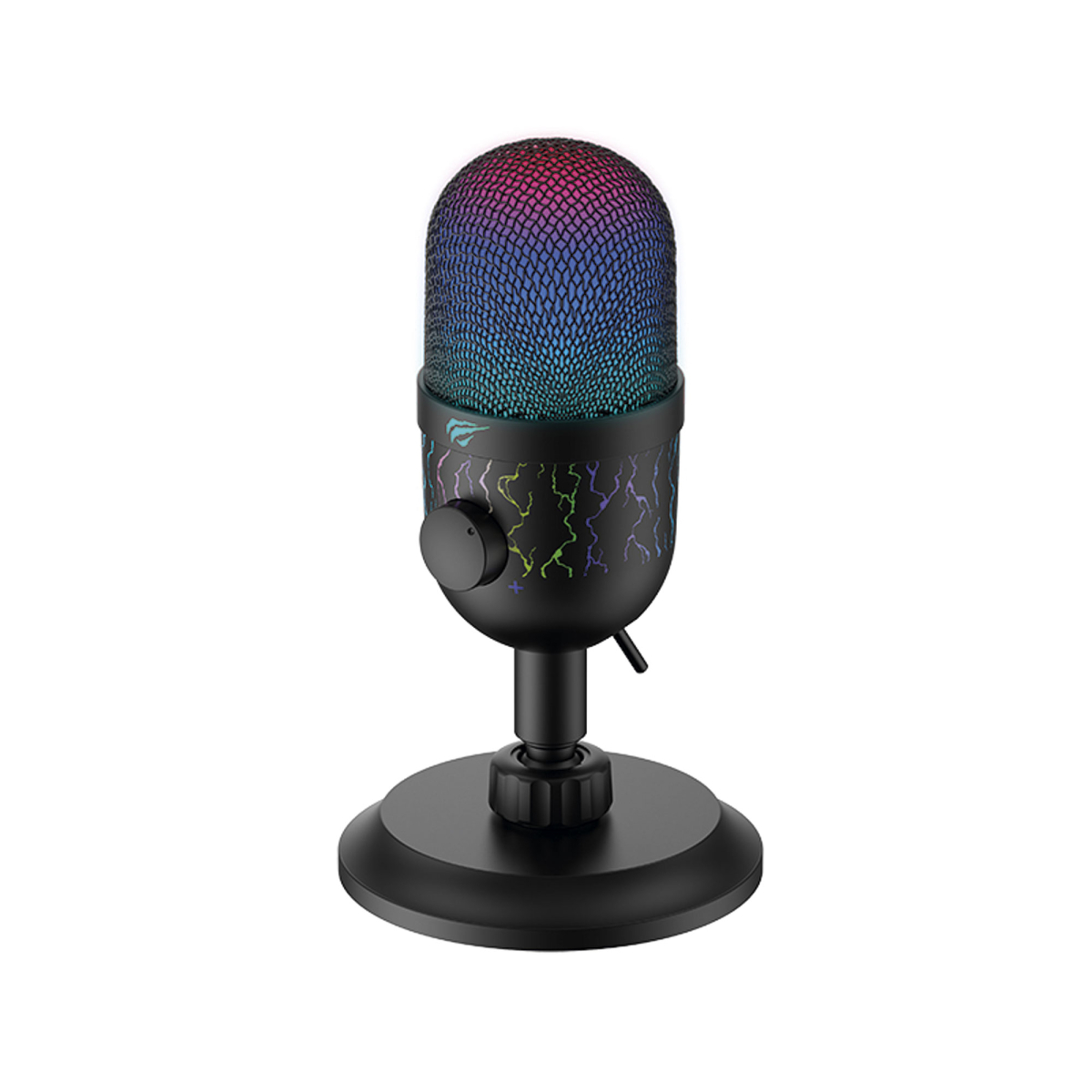 Мікрофон для комп'ютера ігровий HAVIT HV-GK52 USB RGB Мікрофон для комп'ютера ігровий HAVIT HV-GK52 USB RGB