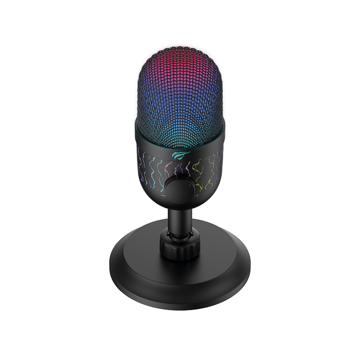 Мікрофон для комп'ютера ігровий HAVIT HV-GK52 USB RGB Мікрофон для комп'ютера ігровий HAVIT HV-GK52 USB RGB