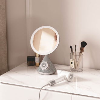 Набір 5в1 HAVIT HDK88 "Beauty Set" Дзеркало + Фен + Зарядка + Динамік