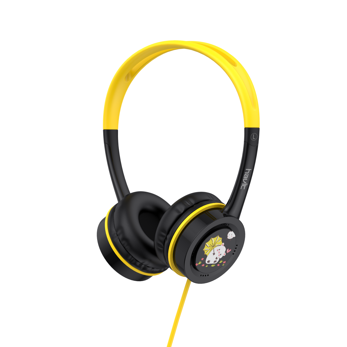 Навушники дитячі дротові накладні HAVIT HV-H210d Black