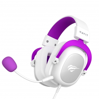 Ігрові навушники з мікрофоном HAVIT HV-H2002D White/Purple