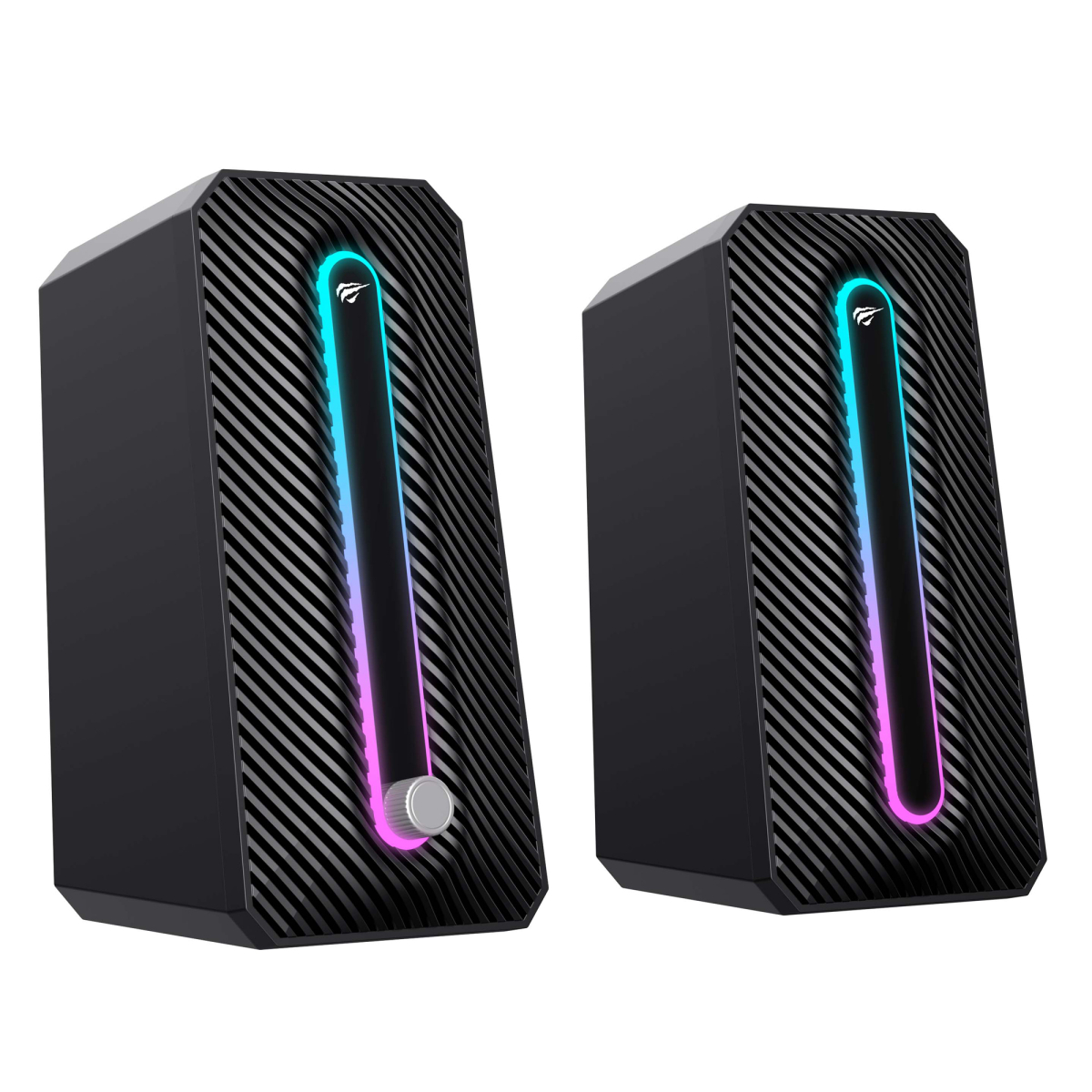 Стерео колонки ігрові HAVIT HV-SK216 USB RGB Black Стерео колонки ігрові HAVIT HV-SK216 USB RGB Black