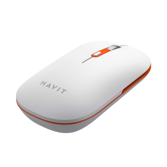 Бездротова миша дворежимна HAVIT HV-MS60WB White (2.4GHz + BT5.1)