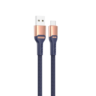 Кабель USB - USB-C HAVIT HV-CB6217 3A 1м Blue