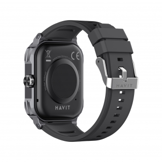 Смарт годинник HAVIT HV-M9040S IP67 Bluetooth Call Black