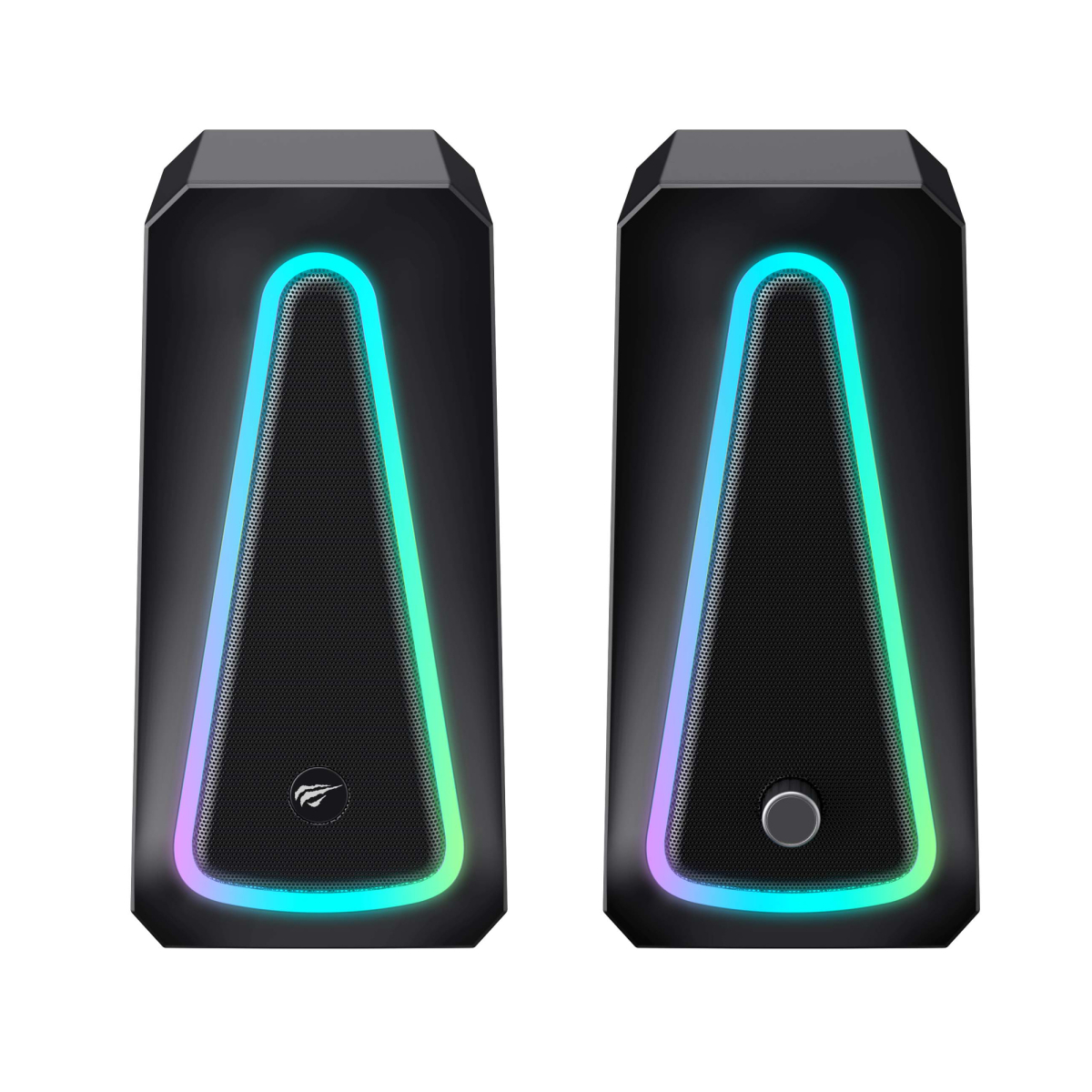 Стерео колонки ігрові HAVIT HV-SK208 PRO USB RGB Black Стерео колонки ігрові HAVIT HV-SK208 PRO USB RGB Black