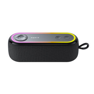 Портативна колонка HAVIT HV-SK810BT IPX5 12W RGB Black