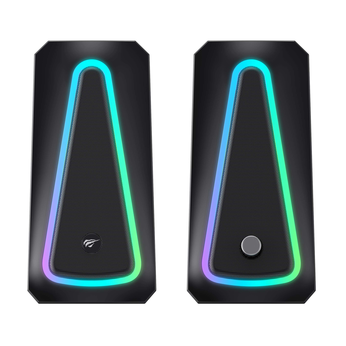 Стерео колонки ігрові HAVIT HV-SK208 PRO USB RGB Black Стерео колонки ігрові HAVIT HV-SK208 PRO USB RGB Black