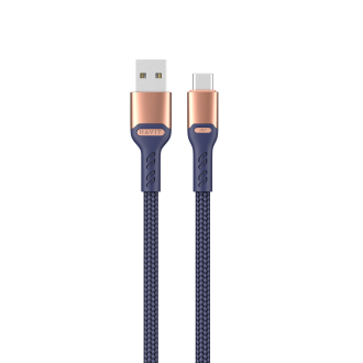 Кабель USB - USB-C HAVIT HV-CB6217 3A 1м Blue