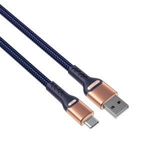 Кабель USB - USB-C HAVIT HV-CB6217 3A 1м Blue