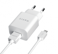 Зарядний пристрій HAVIT HV-ST112 USB з кабелем Lightning