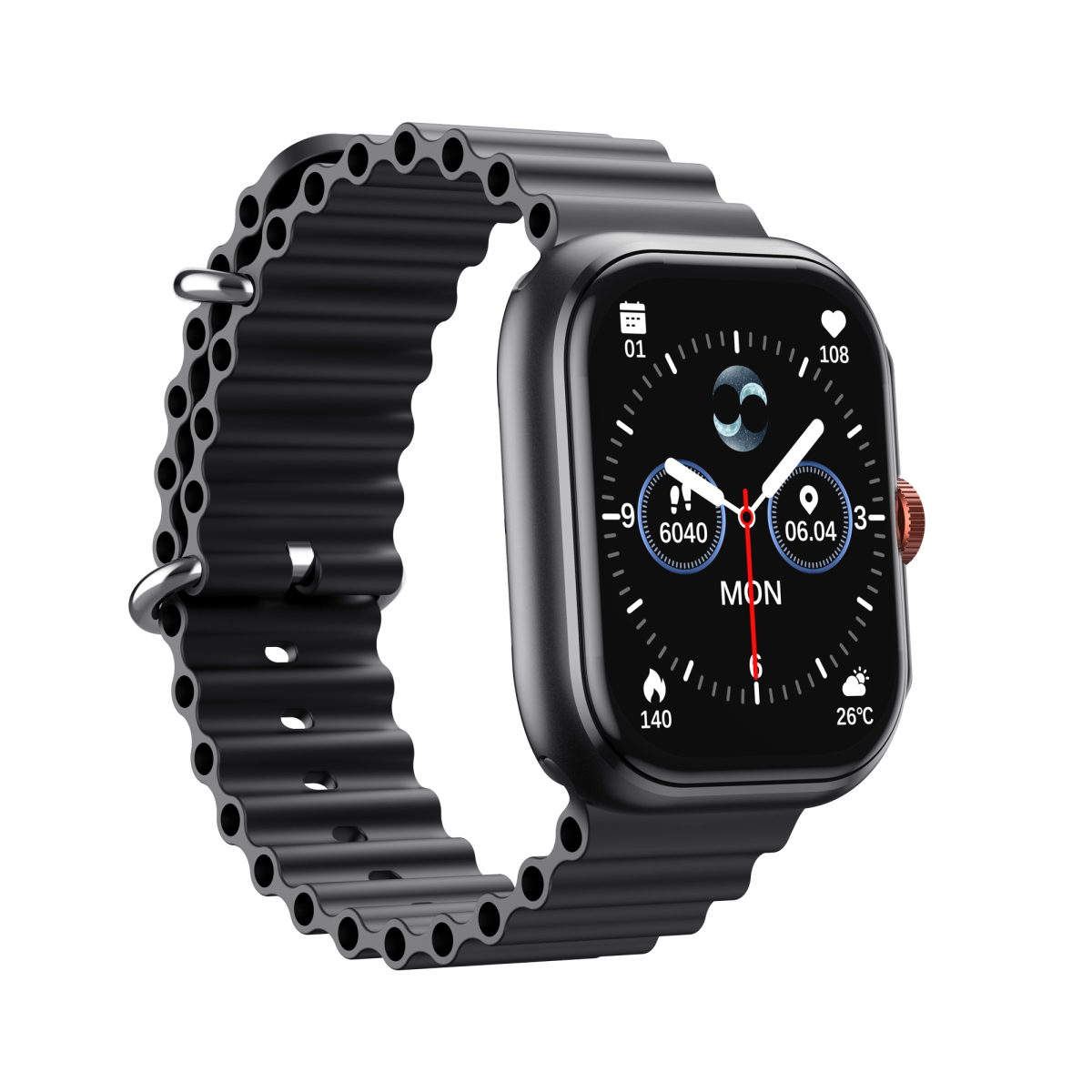 Cмарт годинник HAVIT M9068 IP68 Bluetooth Call Black