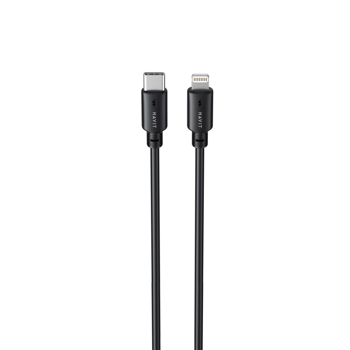 Кабель USB-C - Lightning HAVIT CB304C PD30W 1м Black