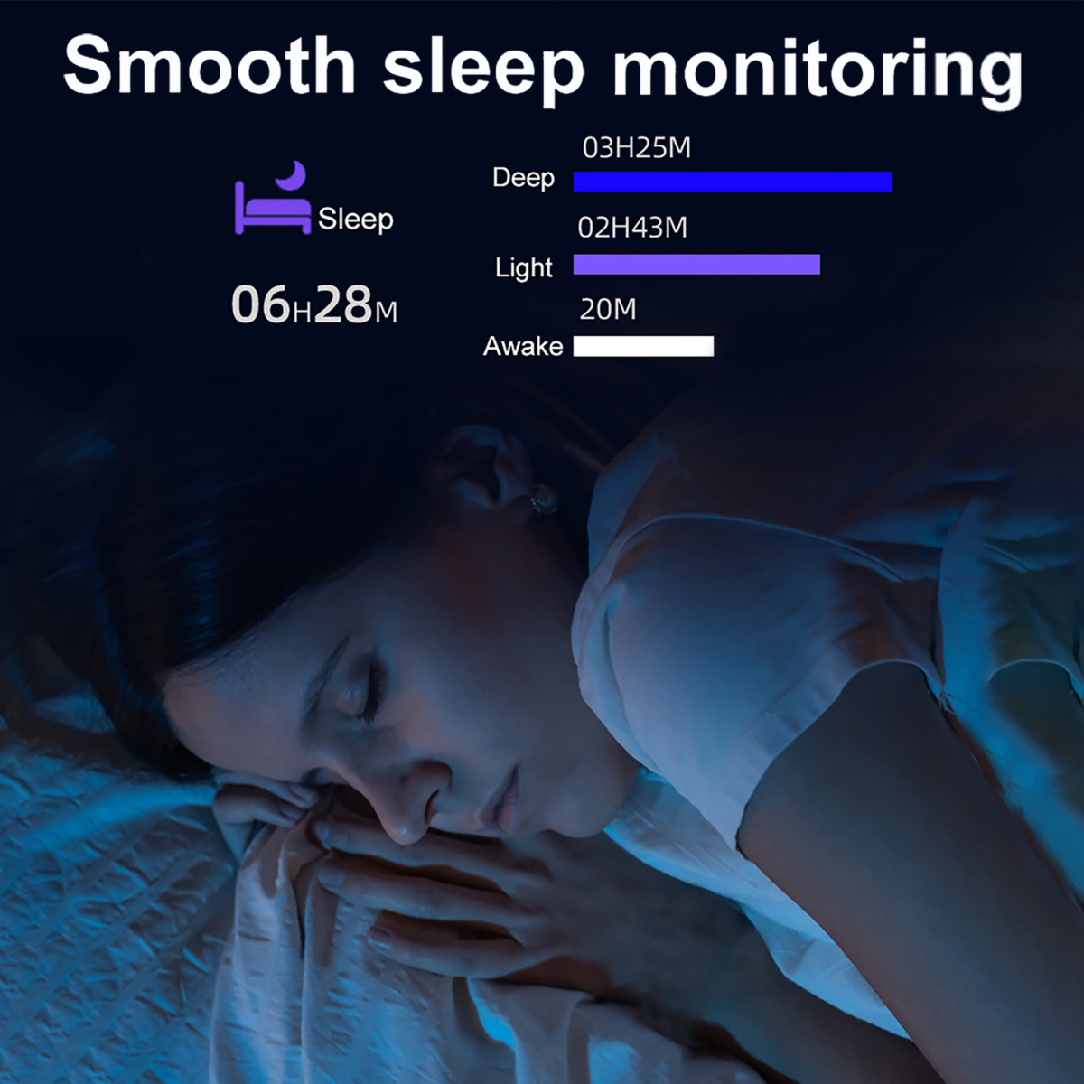 Cмарт кільце HAVIT M7083-11 Bluetooth Black